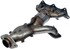 674-111 by DORMAN - Catalytic Converter - with Integrated Exhaust Manifold