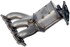 674-124 by DORMAN - Catalytic Converter with Integrated Exhaust Manifold