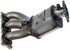 674-126 by DORMAN - Manifold Converter - Not CARB Compliant