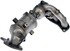674-143 by DORMAN - Catalytic Converter with Integrated Exhaust Manifold