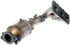 674-273 by DORMAN - Manifold Converter - Not CARB Compliant