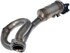 674-306 by DORMAN - Catalytic Converter - with Integrated Exhaust Manifold