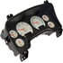 599-832 by DORMAN - Instrument Cluster - Remanufactured, Analog, Illuminated, Black Bezel