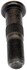 610-0371.5 by DORMAN - 3/4-16 Serrated Wheel Stud 0.815 In. - Knurl, 3 In. Length