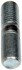 610-0445.5 by DORMAN - 5/8-18, 5/8-11 Double Ended Stud 0.625 In. - Knurl, 2.55 In. Length