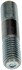 610-0471.10 by DORMAN - 9/16-18, 9/16-12 Double Ended Stud 0.563 In. - Knurl, 2.475 In. Length