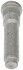 610-614 by DORMAN - 9/16-18 Serrated Wheel Stud - 17.28 mm Knurl, 65.29mm Length