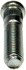 610-748 by DORMAN - M12-1.50 Serrated Wheel Stud - 12.9mm Knurl, 52.3mm Length