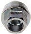 611-982 by DORMAN - Wheel Nut - M14-1.50, Metric, 21mm Hex, 30.75mm Length, Chrome, Carbon Steel