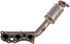 673-797 by DORMAN - "OE Solutions" Manifold Converter - Carb Compliant - For Legal Sale in NY/CA/ME