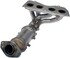 674-028 by DORMAN - Manifold Converter - Not CARB Compliant