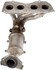 674-041 by DORMAN - Catalytic Converter with Integrated Exhaust Manifold