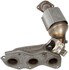 674-043 by DORMAN - Catalytic Converter with Integrated Exhaust Manifold - Not CARB Compliant, for 2011-2016 Toyota Sienna