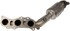674-064 by DORMAN - Catalytic Converter with Integrated Exhaust Manifold - Not CARB Compliant, for 2009-2011 Toyota Tacoma
