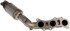 674-065 by DORMAN - Catalytic Converter with Integrated Exhaust Manifold - Not CARB Compliant, for 2009-2011 Toyota Tacoma