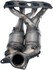 674-130 by DORMAN - Catalytic Converter with Integrated Exhaust Manifold - Not CARB Compliant, for 2007-2012 Nissan Sentra