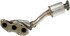 674-317 by DORMAN - Catalytic Converter with Integrated Exhaust Manifold - Not CARB Compliant, for 2006-2017 Lexus