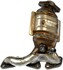 674-595 by DORMAN - Manifold Converter - Not CARB Compliant