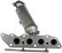 674-822 by DORMAN - Catalytic Converter - with Integrated Exhaust Manifold