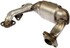 674-883 by DORMAN - Manifold Converter - Not CARB Compliant