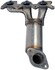 674-874 by DORMAN - Catalytic Converter with Integrated Exhaust Manifold