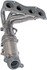674-971 by DORMAN - Catalytic Converter with Integrated Exhaust Manifold
