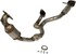 679-541 by DORMAN - Catalytic Converter - with Integrated Exhaust Manifold