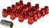 711-235E by DORMAN - Red Acorn Nut Lock Set 1/2-20