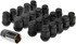 711-235C by DORMAN - Matte Black Acorn Nut Lock Set 1/2-20