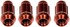 712-315E by DORMAN - Red Spline Drive Lock Set M12-1.50