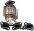 674-595 by DORMAN - Manifold Converter - Not CARB Compliant