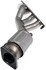 674-650 by DORMAN - Catalytic Converter - with Integrated Exhaust Manifold