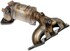 674-821 by DORMAN - Catalytic Converter - with Integrated Exhaust Manifold