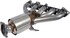 674-823 by DORMAN - Catalytic Converter with Integrated Exhaust Manifold