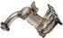 674-871 by DORMAN - Manifold Converter - Not CARB Compliant