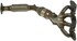 674-894 by DORMAN - Catalytic Converter - with Integrated Exhaust Manifold