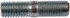675-056 by DORMAN - Double Ended Stud - 1/2-13 x 5/8 In. and 1/2-20 x 15/16 In.