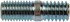 675-090 by DORMAN - Double Ended Stud - 5/16-18 x 3/8 In. and 5/16-24 x 1/2 In.