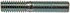 675-092 by DORMAN - Double Ended Stud - 5/16-18 x 9/16 In. and 5/16-24 x 7/8 In.