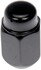 711-211 by DORMAN - Wheel Nut Black Chrome Acorn 2-Pc 1/2-20