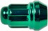 711-235F by DORMAN - Green Acorn Nut Lock Set 1/2-20