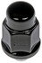 711-346 by DORMAN - Black Chrome Acorn M12-1.50