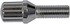 712-301 by DORMAN - Chrome Spline Drive Wheel Bolt - M12-1.50