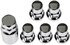 712-628.5 by DORMAN - Wheel Nut Lock Chrome Acorn Set M14-1.50