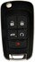 99122 by DORMAN - Keyless Entry Remote - 5 Button