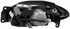 1591949 by DORMAN - Headlight Assembly - for 1998-2003 Ford Escort
