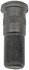 610-0106 by DORMAN - "HD Solutions" 1 1/8" - 16 Serrated Stud - 1.247 in. Knurl, 3.75 in. Length