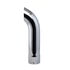 Donaldson J024758 Exhaust Stack Pipe Exhaust Stack Pipe - 32.28 in. Chrome, Curved Style, ID Connection, 1.65 mm. wall