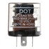 263 by TRUCK-LITE - Signal-Stat Flasher Module - 10 Light Electro-Mechanical, Plastic, 60-120fpm, 3 Blade Terminals, 12V