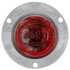 30262R by TRUCK-LITE - 30 Series, European Approved, LED, Red Round, 1 Diode, Marker Clearance Light, ECE, Gray Polycarbonate Flange Mount, Fit 'N Forget M/C, 12-24V